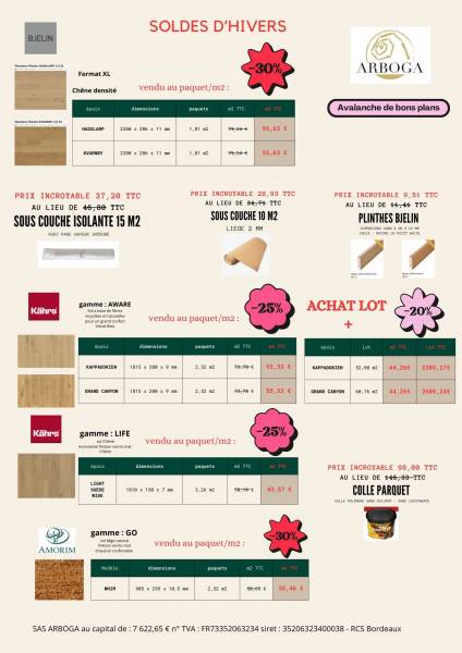 solde parquet gironde